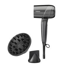 Uscător de păr BaByliss D6200DE, 1600W, Gri