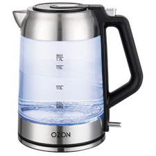 Fierbător electric OZON EKC-1705A-GS, Oțel inoxidabil