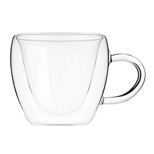 Set cupe Ardesto AR2625GHL, 250 ml, 2 bucs, Transparent