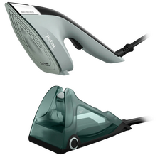 Fier de călcat cu generator de abur Tefal JF4031E0, 1700W, Verde | Negru