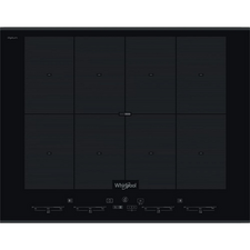 Plită cu inducție Whirlpool SMO 658C/BT/IXL, Negru