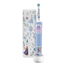Periuță de dinți electrică Braun Oral-B Vitality PRO Kids Frozen, Albastru deschis