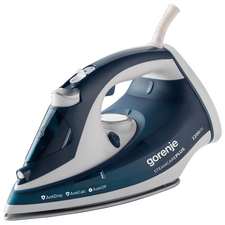 Fier de călcat Gorenje OptiGlide+ SIH2200TQC, 2200W, Albastru
