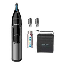 Trimmer pentru bărbați Philips Series 3000 NT3650/16, Negru | Gri