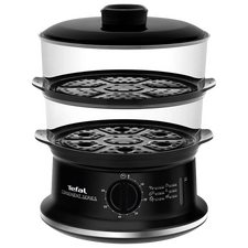 Aparat de gătit cu aburi Tefal Convenient, Negru