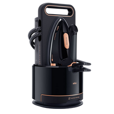 Fier de călcat cu generator de abur Braun IS9090BK, 2700W, Negru