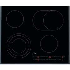 Plita incorporabilă electrică AEG HK654070FB, Negru