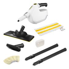 Aparat de curățat cu abur Karcher SC 1 Multi & UP 1.516-410.0, Alb