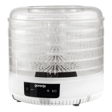 Deshidrator de fructe Gorenje FDK500GCW, Alb
