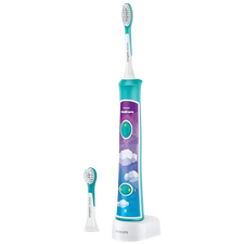 Звуковая зубная щетка PHILIPS Sonicare For Kids HX6322/04, Бирюзовый