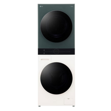 Стирально-сушильная машина LG WT1210EGF, 12кг, Зелёный | Бежевый