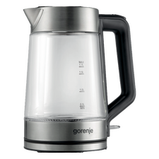 Fierbător electric Gorenje K17GED, Argintiu