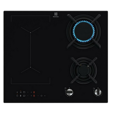 Комбинированная варочная панель Electrolux KDI641723K, Чёрный