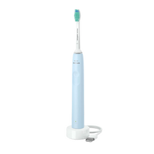 Periuța de dinți electrică sonică Philips HX3651/12, Albastru deschis