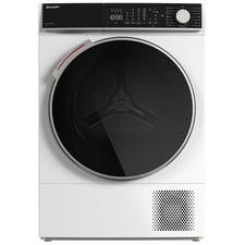 Сушильная машина Sharp KD-NHL9S9GWC-EE, 9кг, Белый