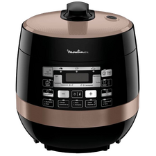 Aparat de gătit multifuncțional Moulinex CE430A34, Negru Maro