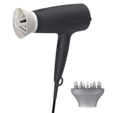 Uscător de păr Philips BHD302/30, 1600 W, Negru