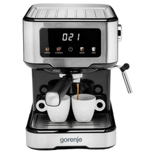 Cafetiera manuala Gorenje ESCM15CD, 1100W, Oțel inoxidabil