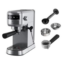 Cafetiera manuala Electrolux E6EC1-6ST, 1450W, Oțel inoxidabil
