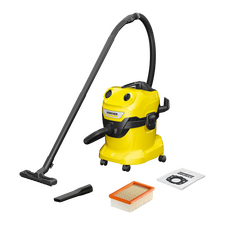 Aspirator Karcher WD 4 V-20/5/22, Galben | Negru