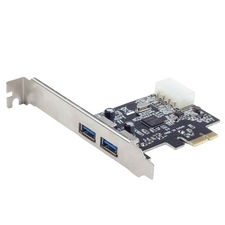 Placă de extensie PCI-Express Gembird UPC-30-2P, Negru