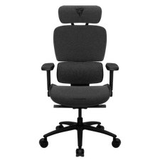 Офисное кресло ThunderX3 XTC Loft, Вентилируемая Cетка, Искусственная Кожа, Темно-серый