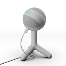 Игровой Микрофон Logitech Yeti Orb RGB, USB, Белый