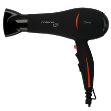 Фен Polaris PHD 2038Ti, 2000 Вт, Чёрный