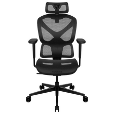 Офисное кресло ThunderX3 YTC, Вентилируемая Сетка, Mesh Чёрный