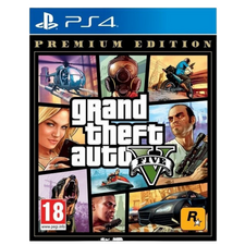 Rockstar Games Grand Theft Auto V: Premium Edition, Гонки и полеты, PlayStation 4, Диск