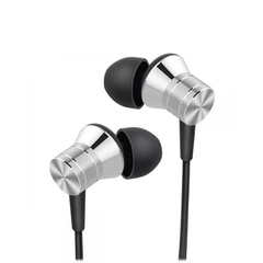 1More Căști intraauriculare Piston Fit 3.5 mm cu microfon E1009, argintiu