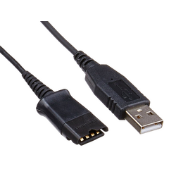 Adaptor USB Plantronics DA40, Negru