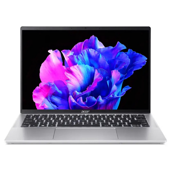 Laptop ACER Swift Go 14, 14.0” Pure Silver (NX.KP0EU.003) / 2.8K / OLED / 16:10 / Intel Core Ultra 5 125H / 16GB / 1TB SSD