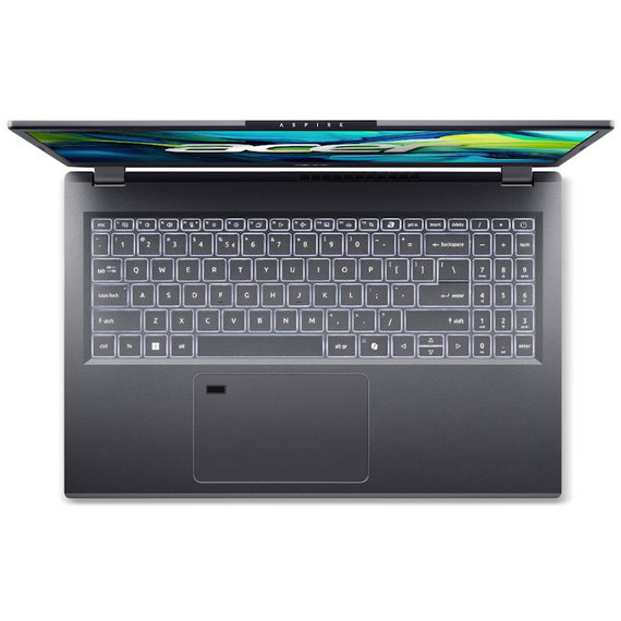 Laptop ACER Aspire A15-51M, 15.6” Steel Gray (NX.KXTEU.007) / Intel Core 5 120U / 16GB / 512GB SSD, 4 image