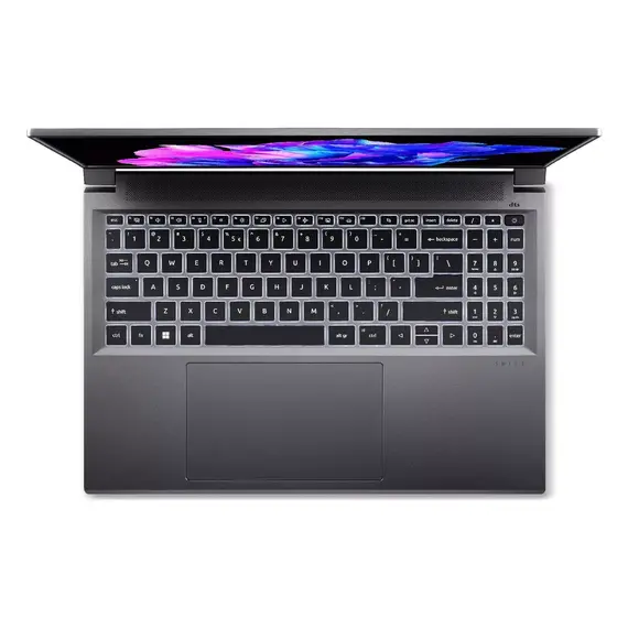 Laptop ACER Swift X 16, 16.0” Steel Gray (NX.KN8EU.001) / AMD Ryzen 5 7640HS / 16GB / 512GB SSD, 4 image