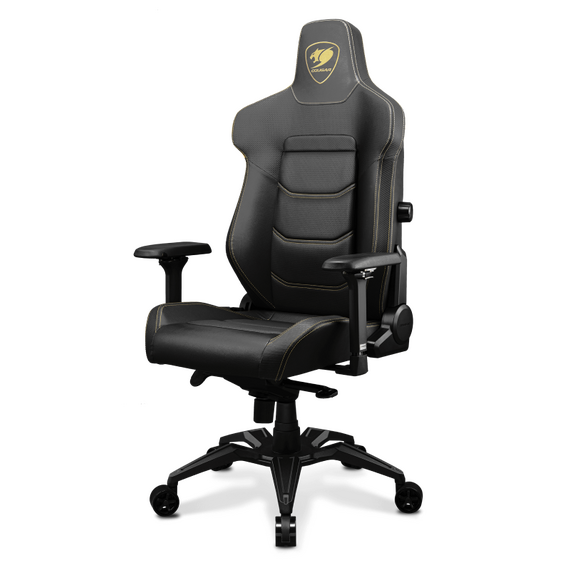Scaun Gaming Cougar ARMOR EVO, PVC Piele, Negru/Auriu, 3 image