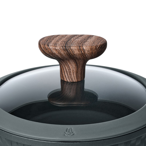 Căuș RESTO 93900, 1,3L, 16cm, Negru, 2 image