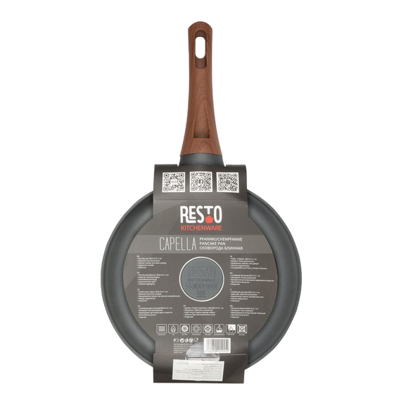 Tigaie pentru clătite RESTO 93512, 24 cm, Negru, 9 image