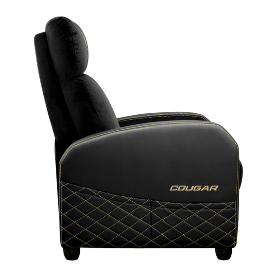 Scaun Gaming Cougar Ranger Elite, Țesătură, PU Piele, Auriu, 3 image