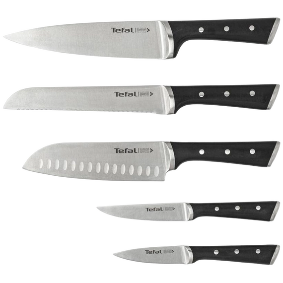 Set de Cuțite Tefal K232S574, Negru, 9 image