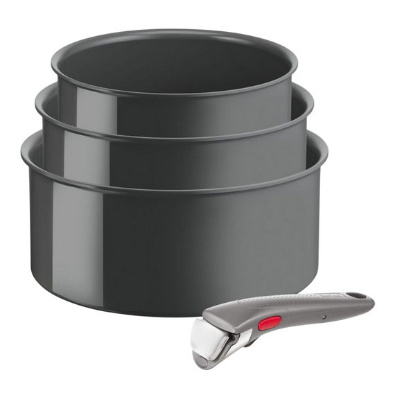 Set de vase Tefal L2609402, Gri