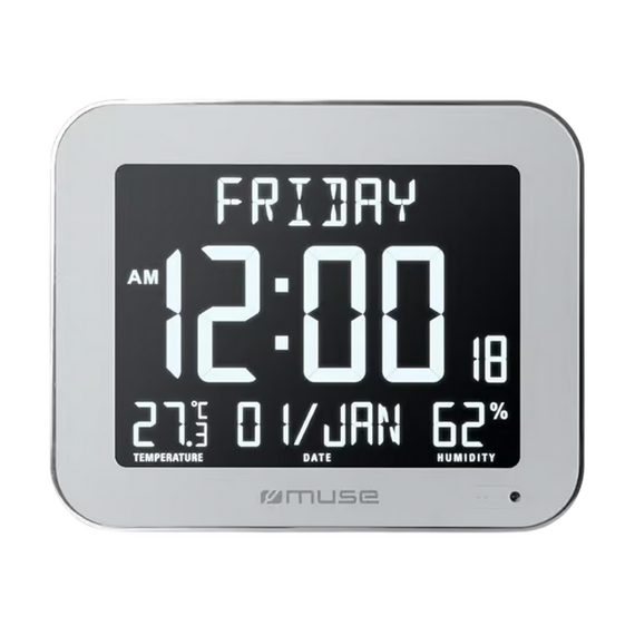 Smart senzor de temperatura și umiditate MUSE M-090WMC, Alb