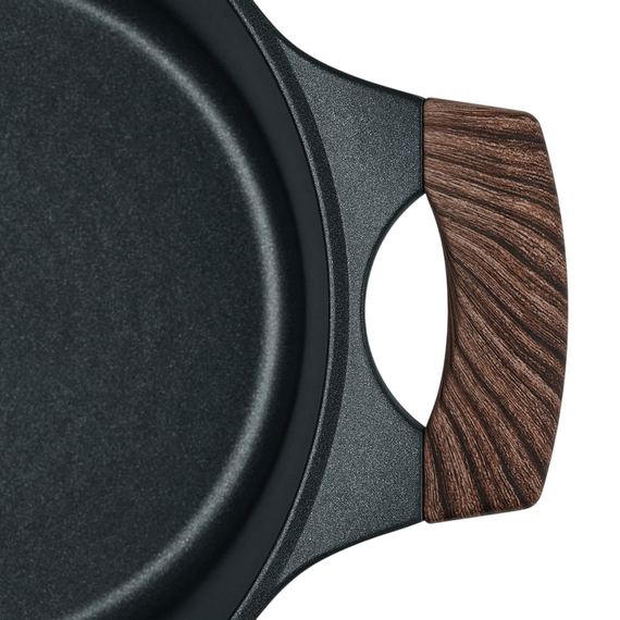 Cratiță RESTO 93903, 4,2L, 24cm, Negru, 4 image