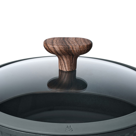 Cratiță RESTO 93903, 4,2L, 24cm, Negru, 9 image