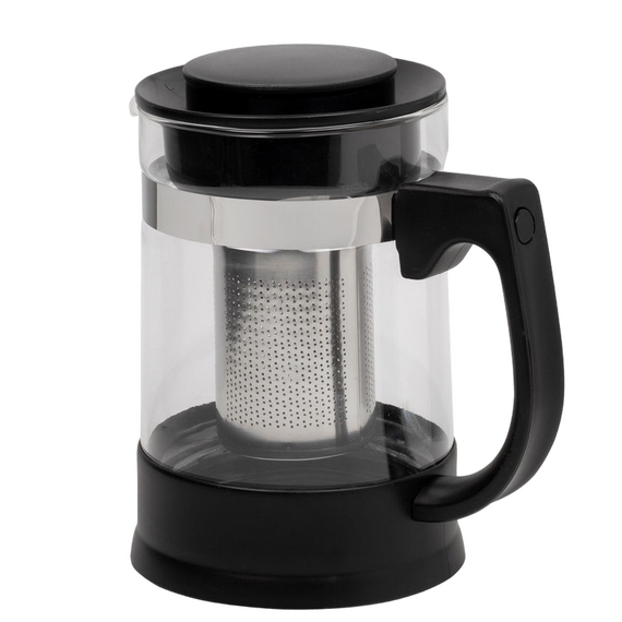 Ceainic cu infuzor RESTO 90512, 0,95L, Negru, 4 image