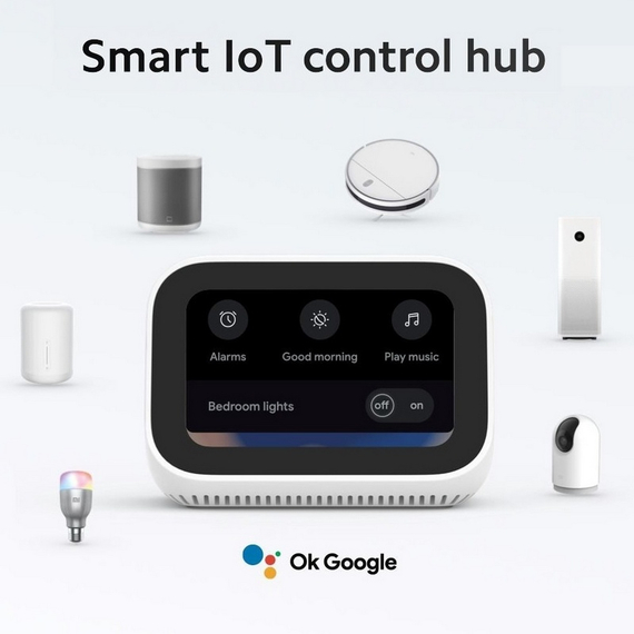 Xiaomi Mi Smart Clock cu Google Control Center, Alb, 7 image