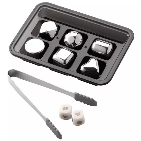 Pietre de racire Circle Joy CJ-BK02, Argintiu, 6 buc.