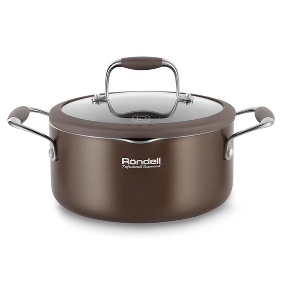 Cratiță Rondell RDA-281, 3,5L, 24cm, Maro, 6 image