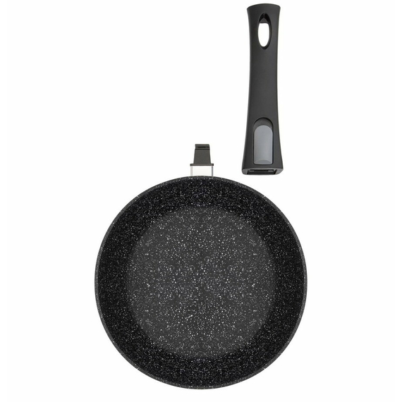 Tigaie RESTO 93012, 24cm, Negru, 3 image