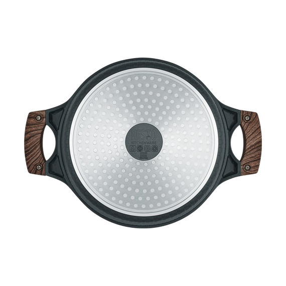 Cratiță RESTO 93903, 4,2L, 24cm, Negru, 8 image